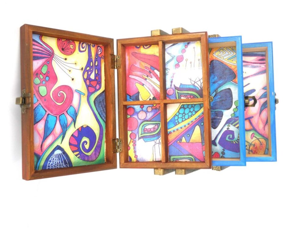 Cutie de Bijuterii sau pentru Cusut Hand-Made - PsyFestival - imagine 2