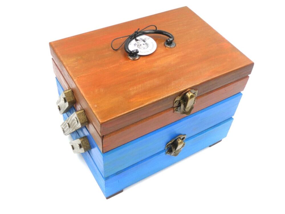 Cutie de Bijuterii sau pentru Cusut Hand-Made - PsyFestival - imagine 5