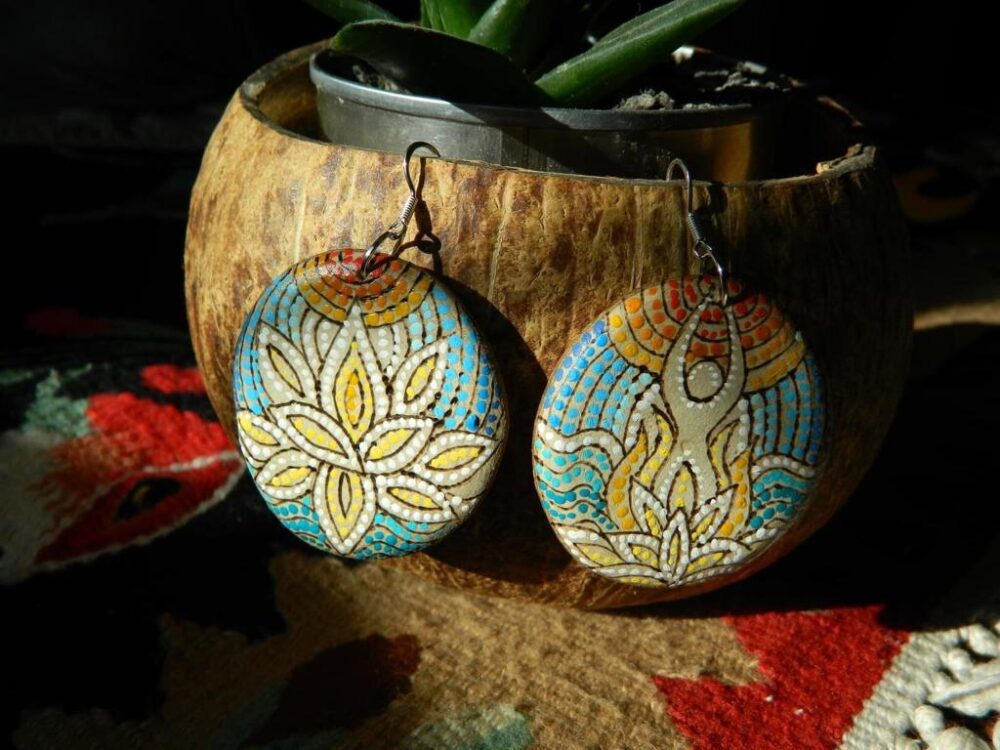 Cercei din Lemn Hand-Made - Up-Grade your Spirit - Primitiv